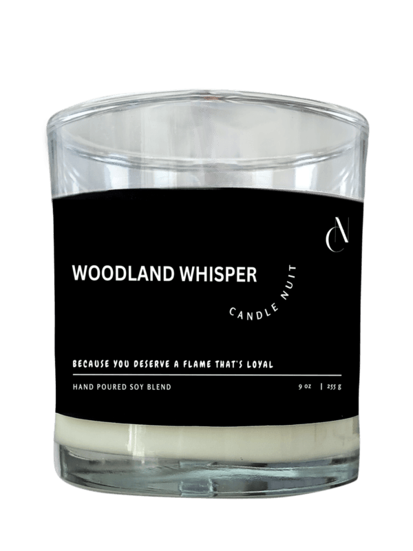 woodland whisper scented candle