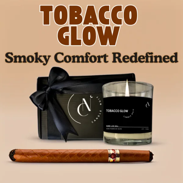 tobacco Glow scented candle