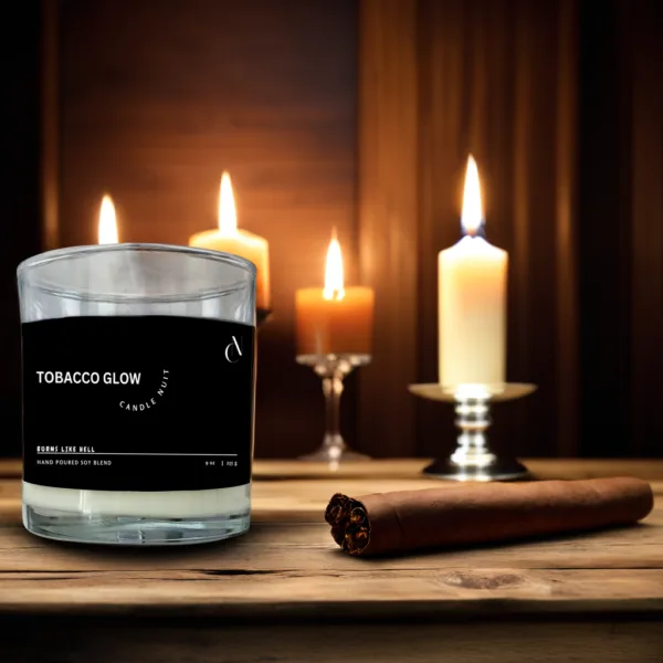 tobacco Glow scented candle